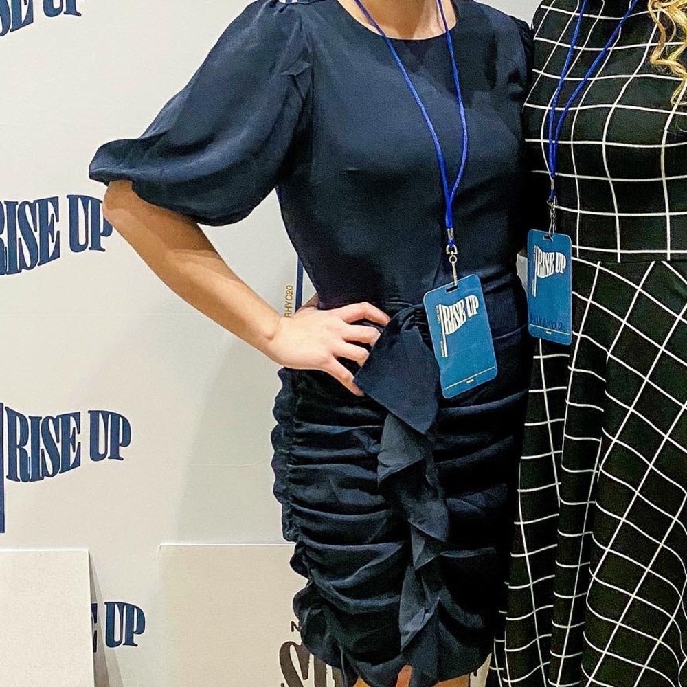 Express Ruched Dress - Picture 2 of 2